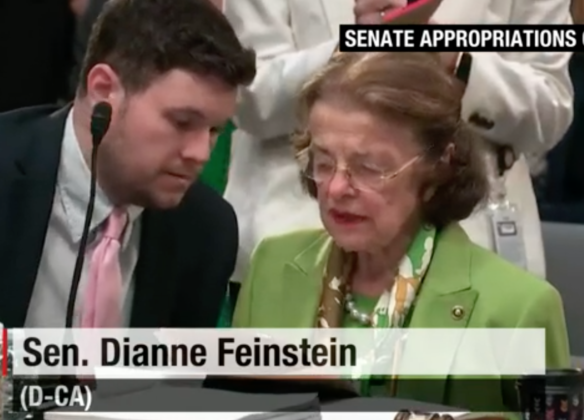Confused Feinstein Requires Prompting During Senate Appropriations Hearing to Cast Vote