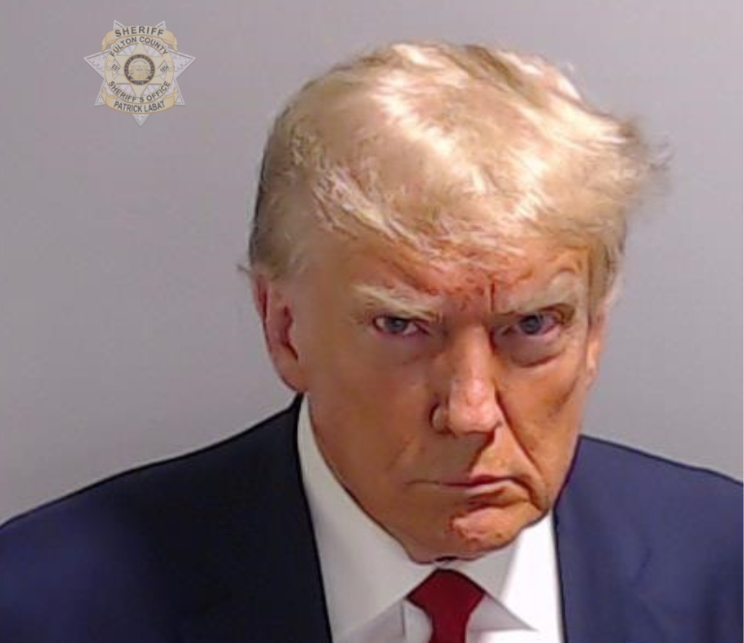 Trump mug shot unveiled by Fulton County Sheriff’s Office