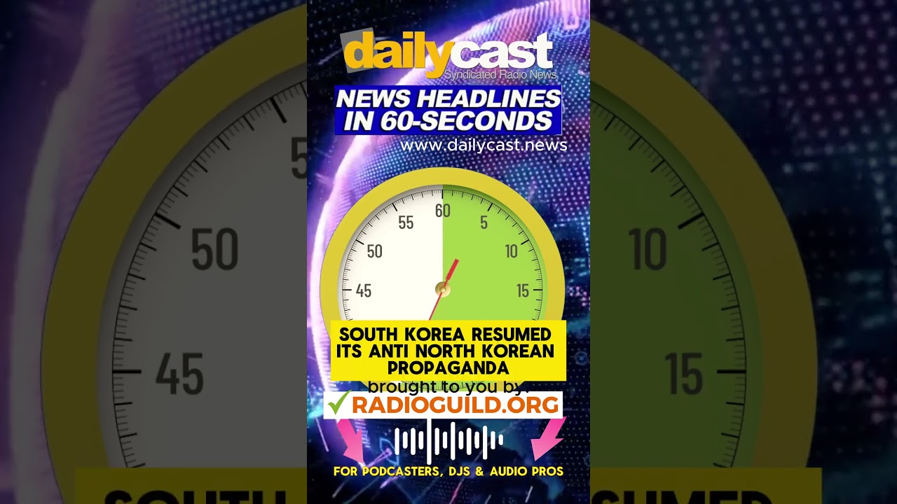 South Korea resumed its anti-North Korean propaganda loudspeaker broadcasts in border regions