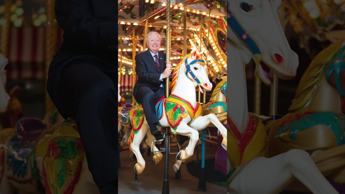 THE NERVE OF THIS GUY!! Lindsey Graham caught vacationing at Disneyland