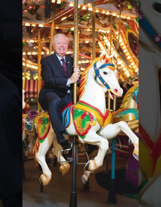 THE NERVE OF THIS GUY!! Lindsey Graham caught vacationing at Disneyland