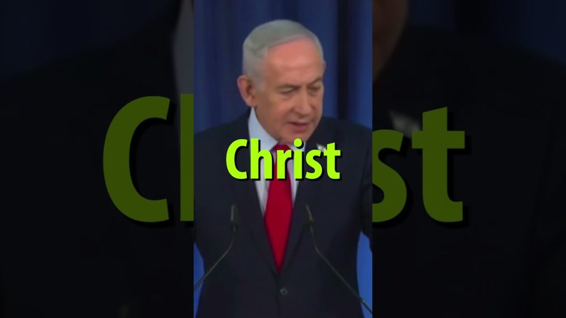 WHAT?? Netanyahu Insults Jesus & MAGA in one speech