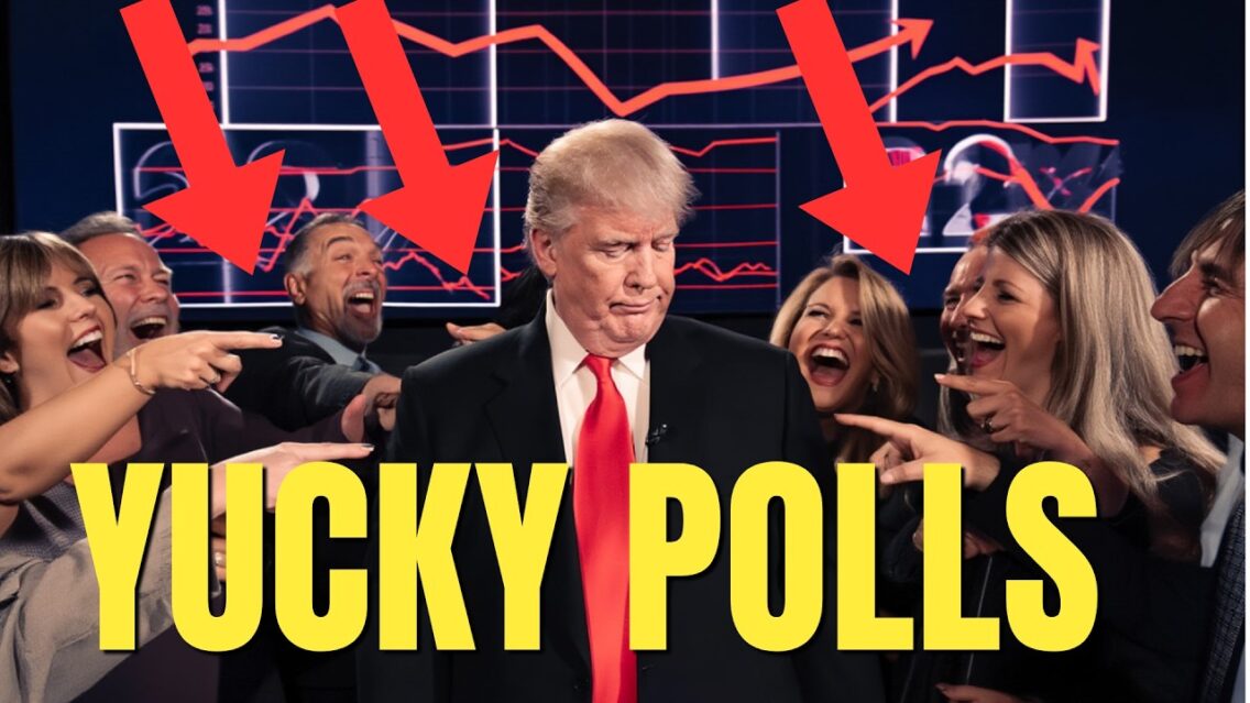 OUCH!! You have to see Donny’s latest poll numbers! Disaster!!