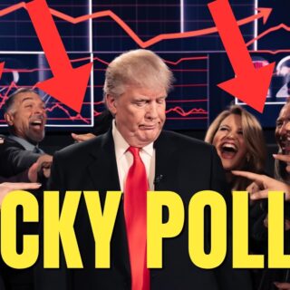 OUCH!! You have to see Donny’s latest poll numbers!  Disaster!!