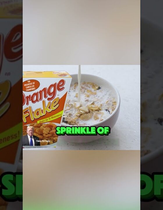 FINALLY! A Cereal for the draft dodger and his MAGA cult!!