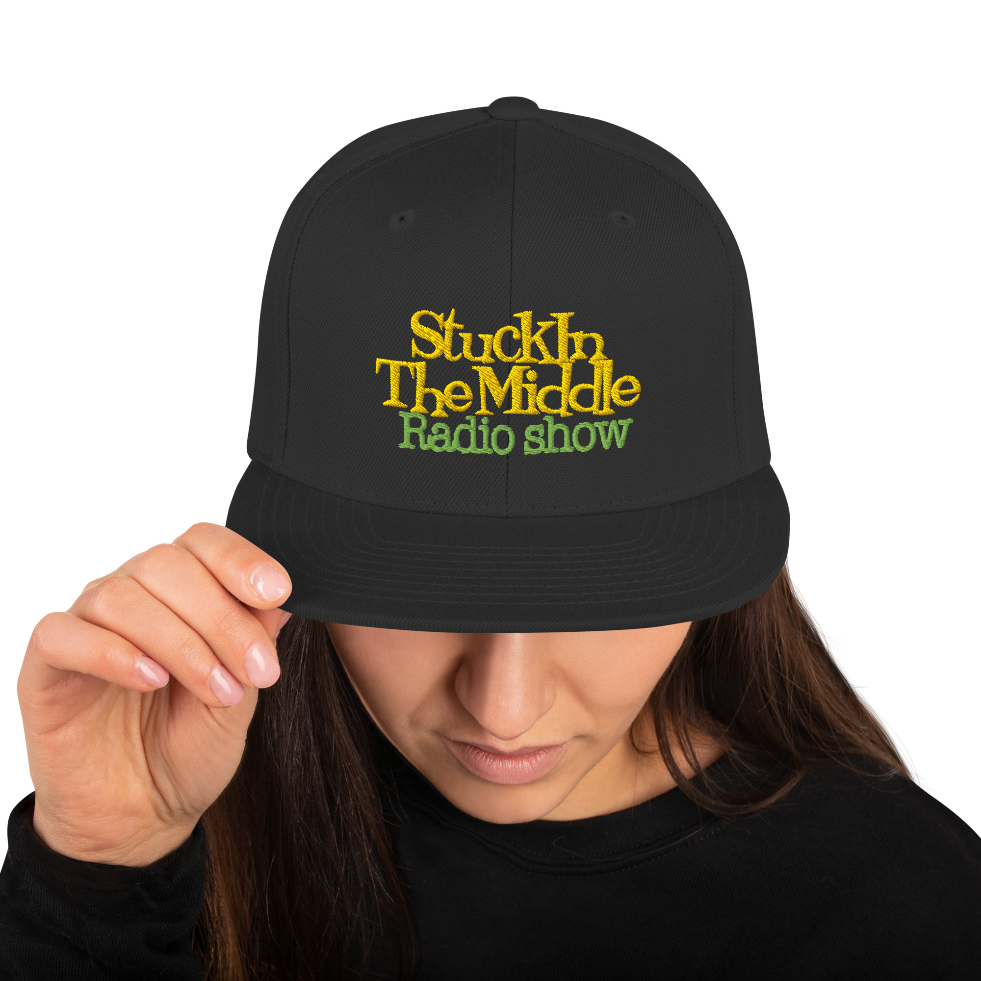 Stuck In The Middle Snapback Hat - Image 6