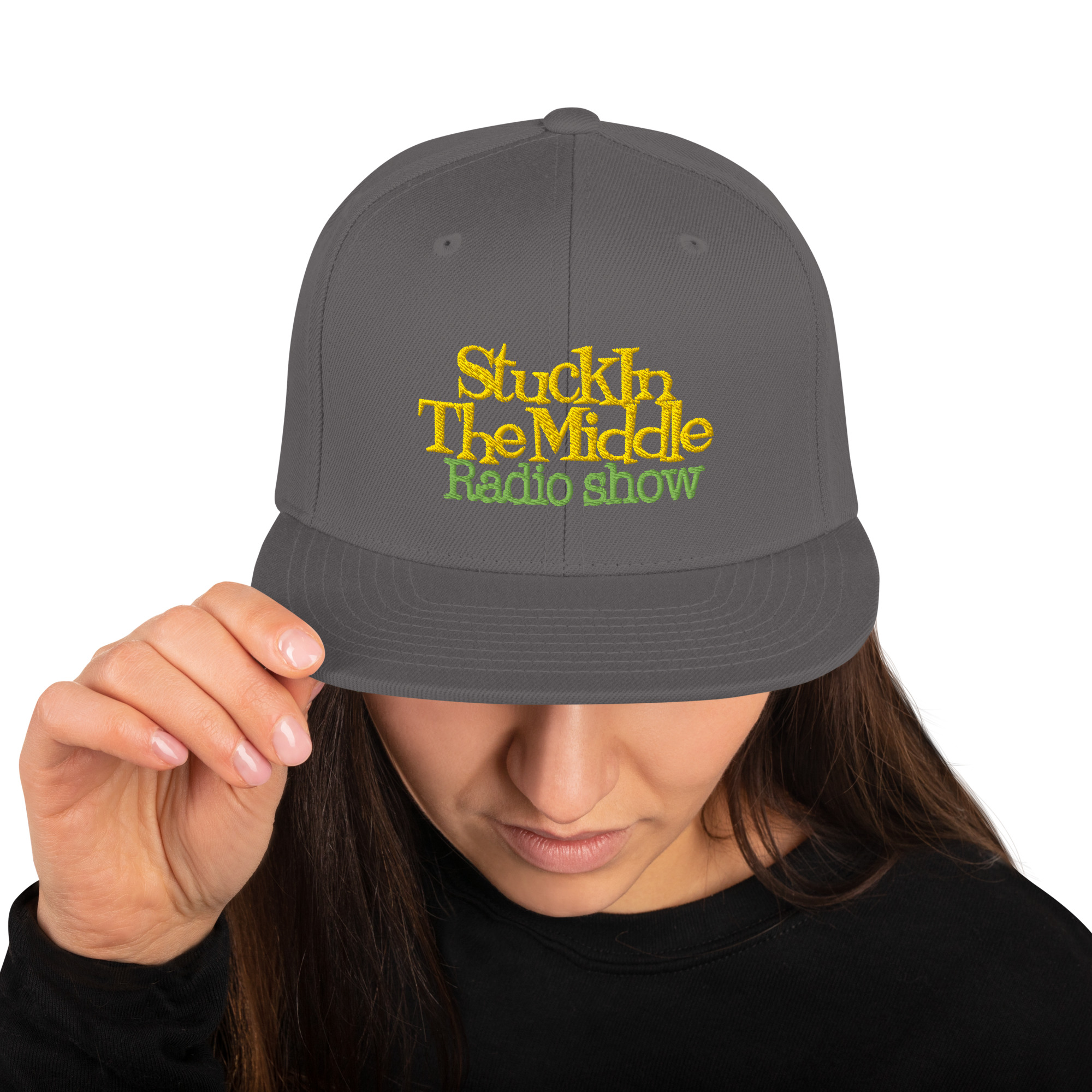 Stuck In The Middle Snapback Hat