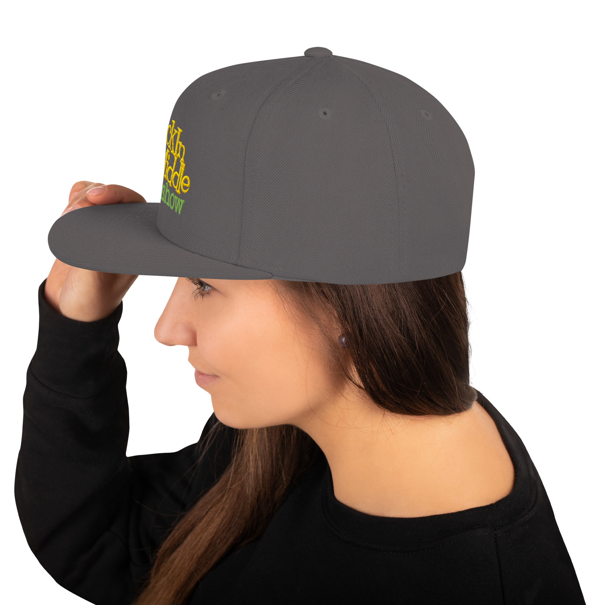 Stuck In The Middle Snapback Hat - Image 11