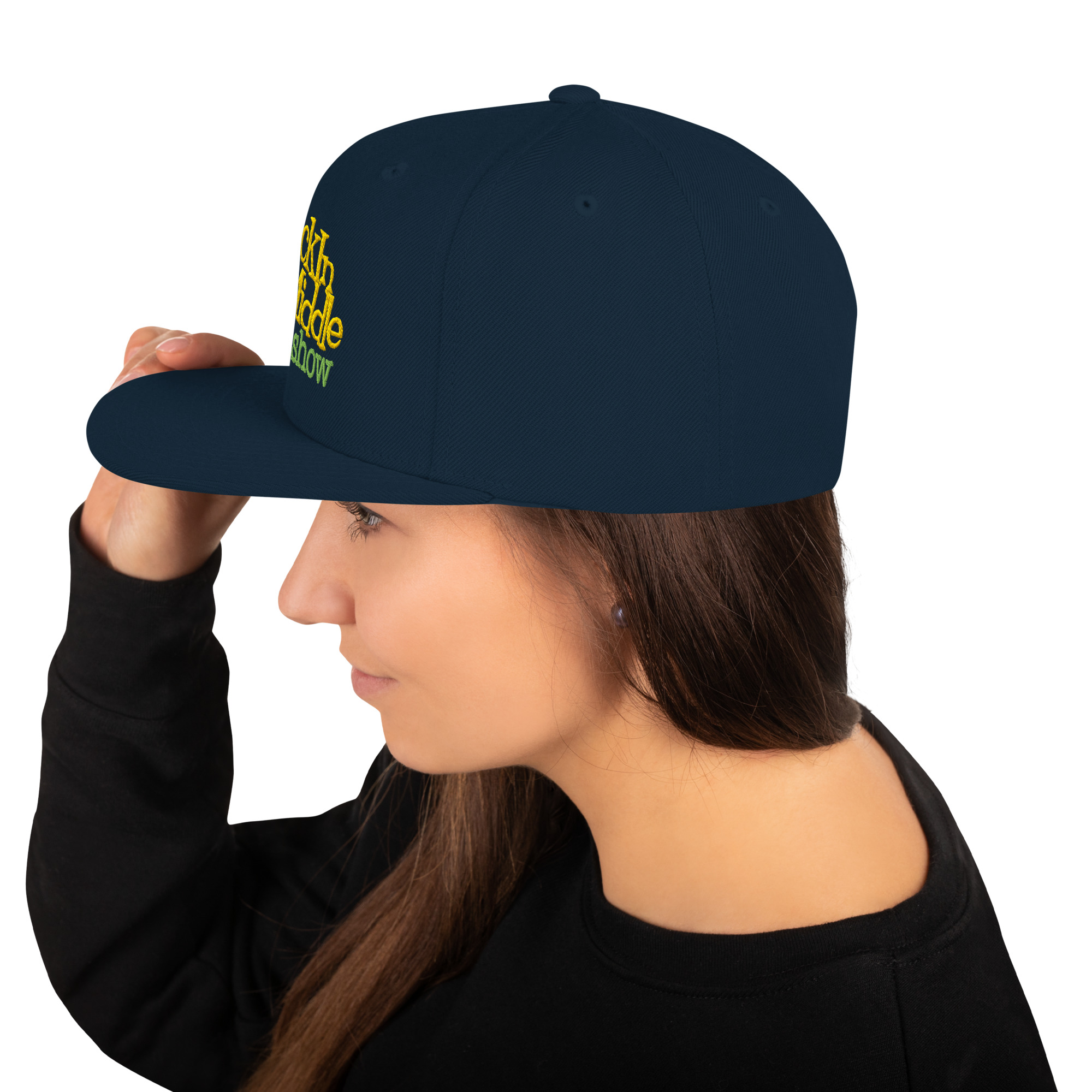 Stuck In The Middle Snapback Hat - Image 4