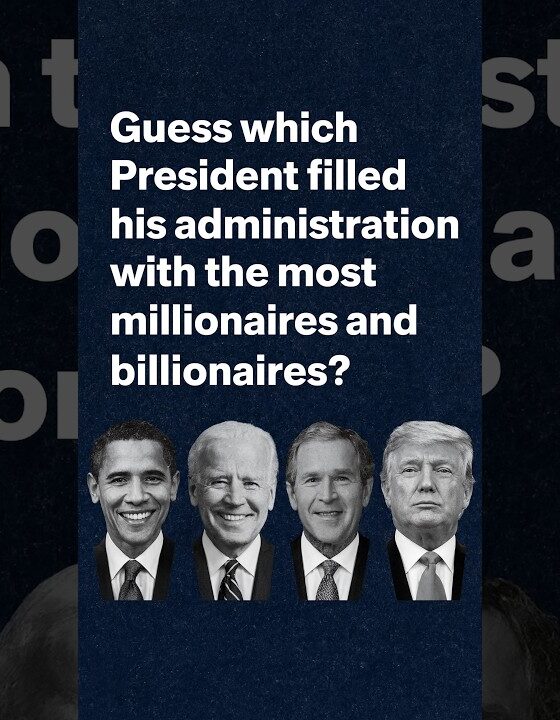 Raise your hand if you believe CEOs and Billionaires represent YOU.