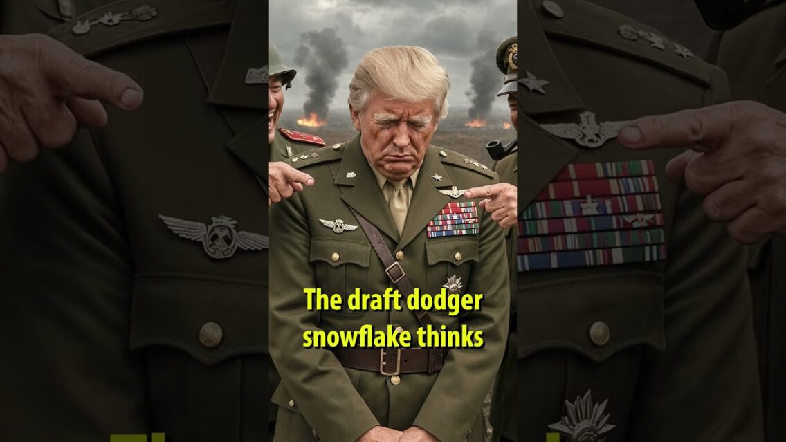 Trump served in the Military?? This is BEYOND bonkers 🤓