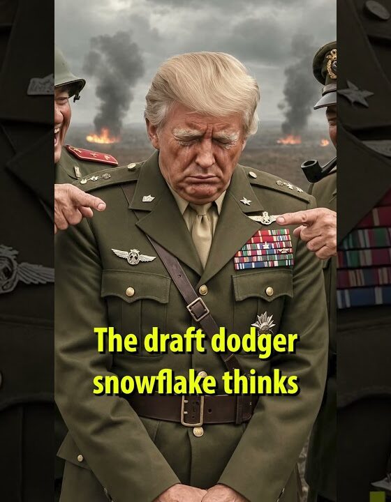 Trump served in the Military?? This is BEYOND bonkers 🤓