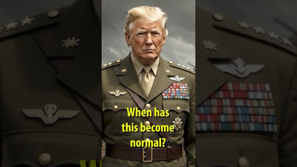 Is this the new normal in this country?
